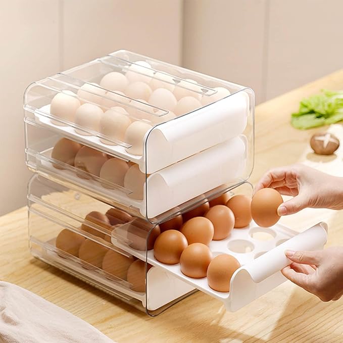Gravity-Fed Rolling Egg Dispenser