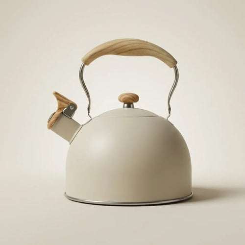 Heritage Universal Whistling Kettle – Timeless Charm in Off-White